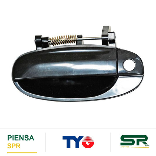 MANIJA EXTERIOR DELANTERA IZQUIERDA PLÁSTICO CHEVROLET AVEO 2004-2007 / PONTIAC G3 2008-2009 5P LISA TYG