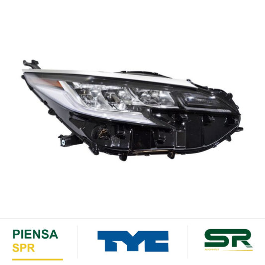 FARO DERECHO LED TOYOTA LIMITED FILO CROM LUZ DE DIA SIENNA 2021-2025 TYC