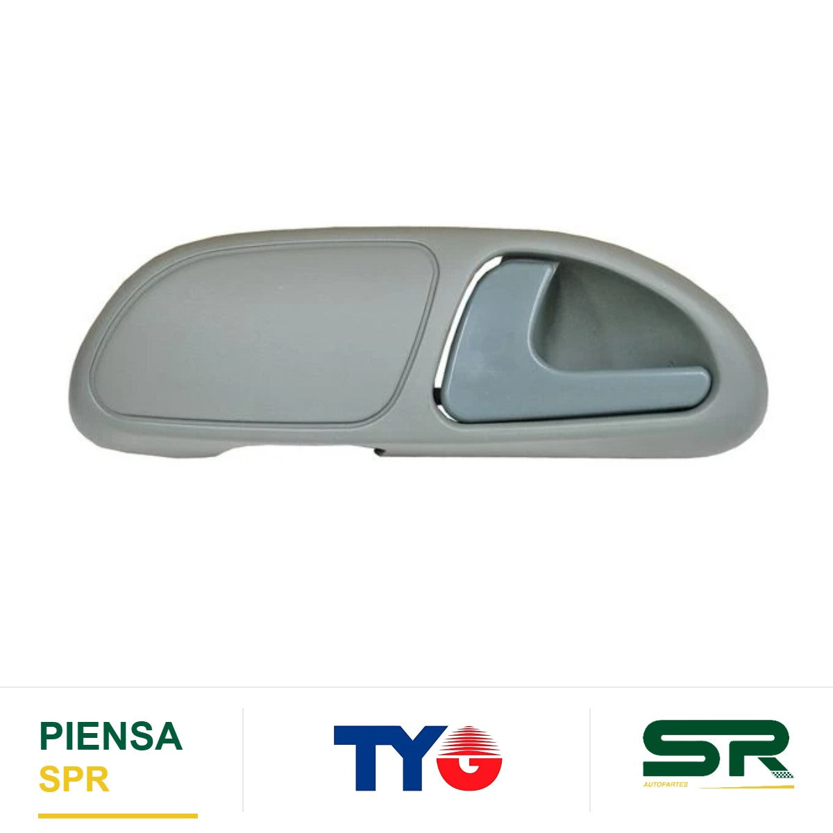 MANIJA INTERIOR TRASERA IZQUIERDA GRIS PLÁSTICO VOLKSWAGEN POINTER 2000-2009 C / BASE TYG