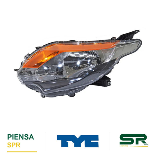 FARO IZQUIERDO FONDO NEGRO NEGRO MITSUBISHI CON MOTOR PU 2016-2019 TYC