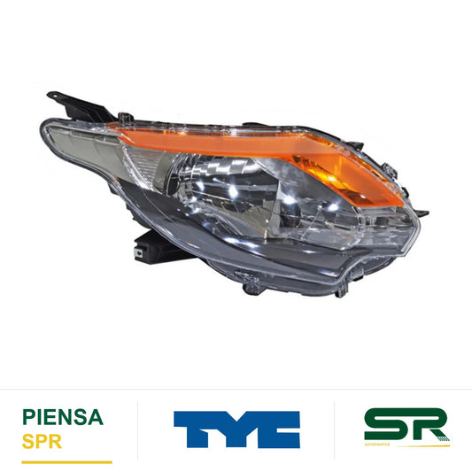 FARO DERECHO FONDO NEGRO NEGRO MITSUBISHI CON MOTOR PU 2016-2019 TYC