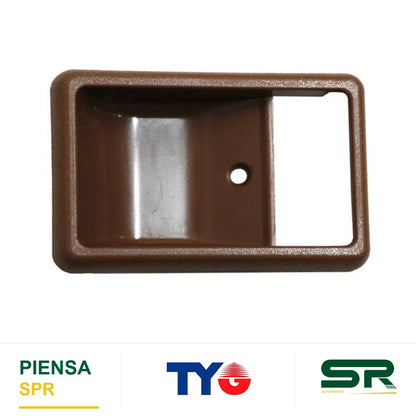 MANIJA INTERIOR PLÁSTICO TOYOTA PICKUP 1984-1988 CAFE BISEL AMBOS LADOS TYG