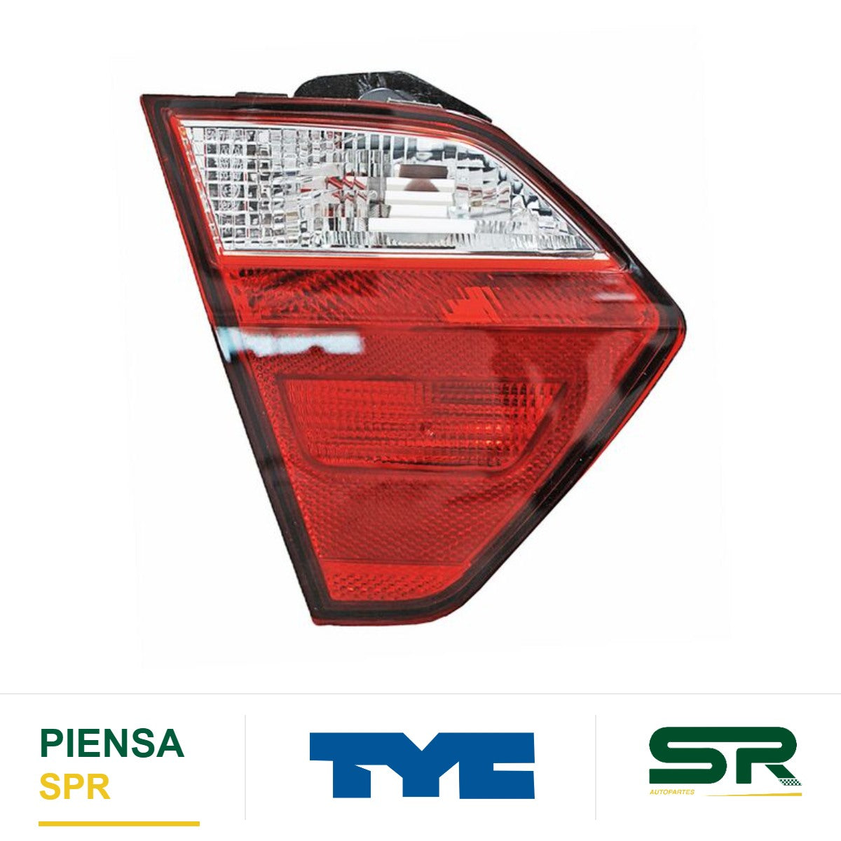 CALAVERA INTERIOR IZQUIERDA 4 PUERTAS, SIN ARNÉS, CLARA VOLKSWAGEN GOL 2013-2019 TYC
