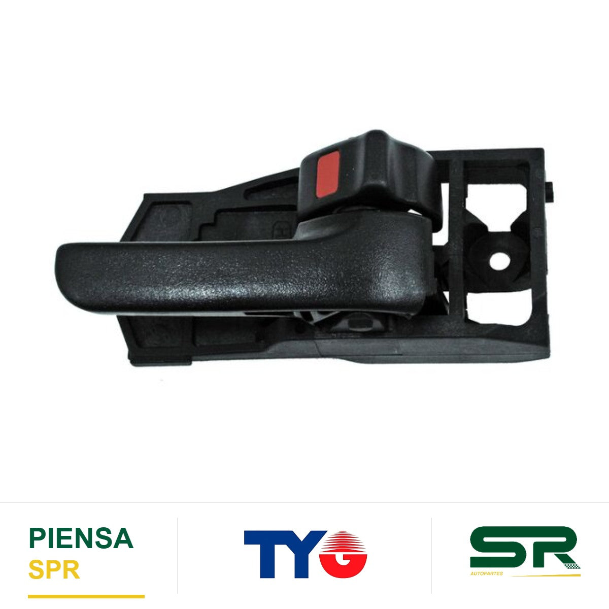 MANIJA INTERIOR DELANTERA DERECHA NEGRA PLÁSTICO TOYOTA RAV-4 2001-2005 / TRAS TYG