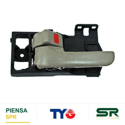MANIJA INTERIOR DELANTERA IZQUIERDA BEIGE PLÁSTICO TOYOTA LAND CRUISER 2003-2007 / TRAS TYG
