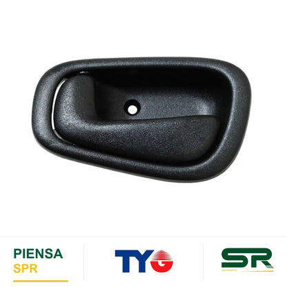 MANIJA INTERIOR IZQUIERDA PLÁSTICO TOYOTA COROLLA 1998-2002 NEGRO TYG