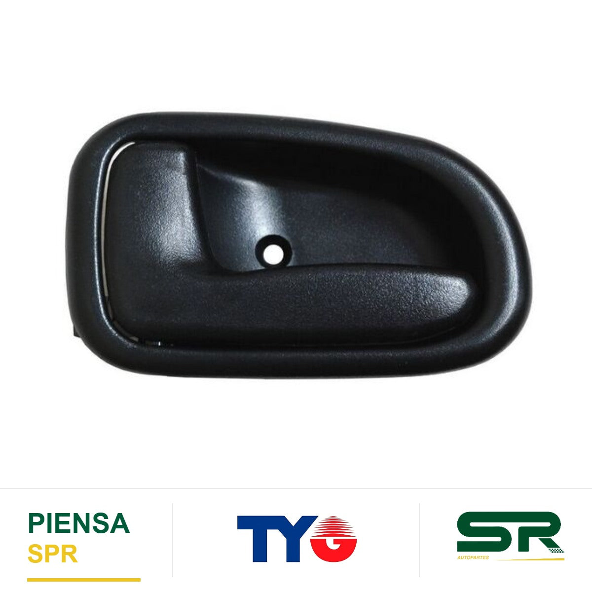 MANIJA INTERIOR IZQUIERDA PLÁSTICO TOYOTA COROLLA 1992-1997 NEGRO TYG