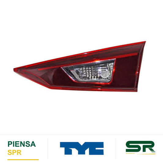 CALAVERA INTERIOR DERECHA 4 PUERTAS SIN ARNÉS MAZDA 3 2014-2018 TYC