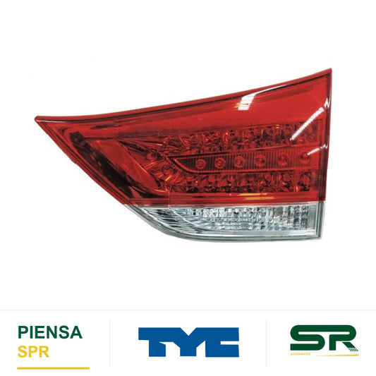 CALAVERA INTERIOR DERECHA CON ARNÉS TOYOTA SIENNA 2011-2014 TYC