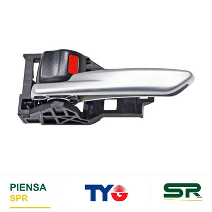 MANIJA INTERIOR DELANTERA IZQUIERDA PLATA PLÁSTICO TOYOTA CAMRY 2018-2025 NEGRO / / TRAS TYG