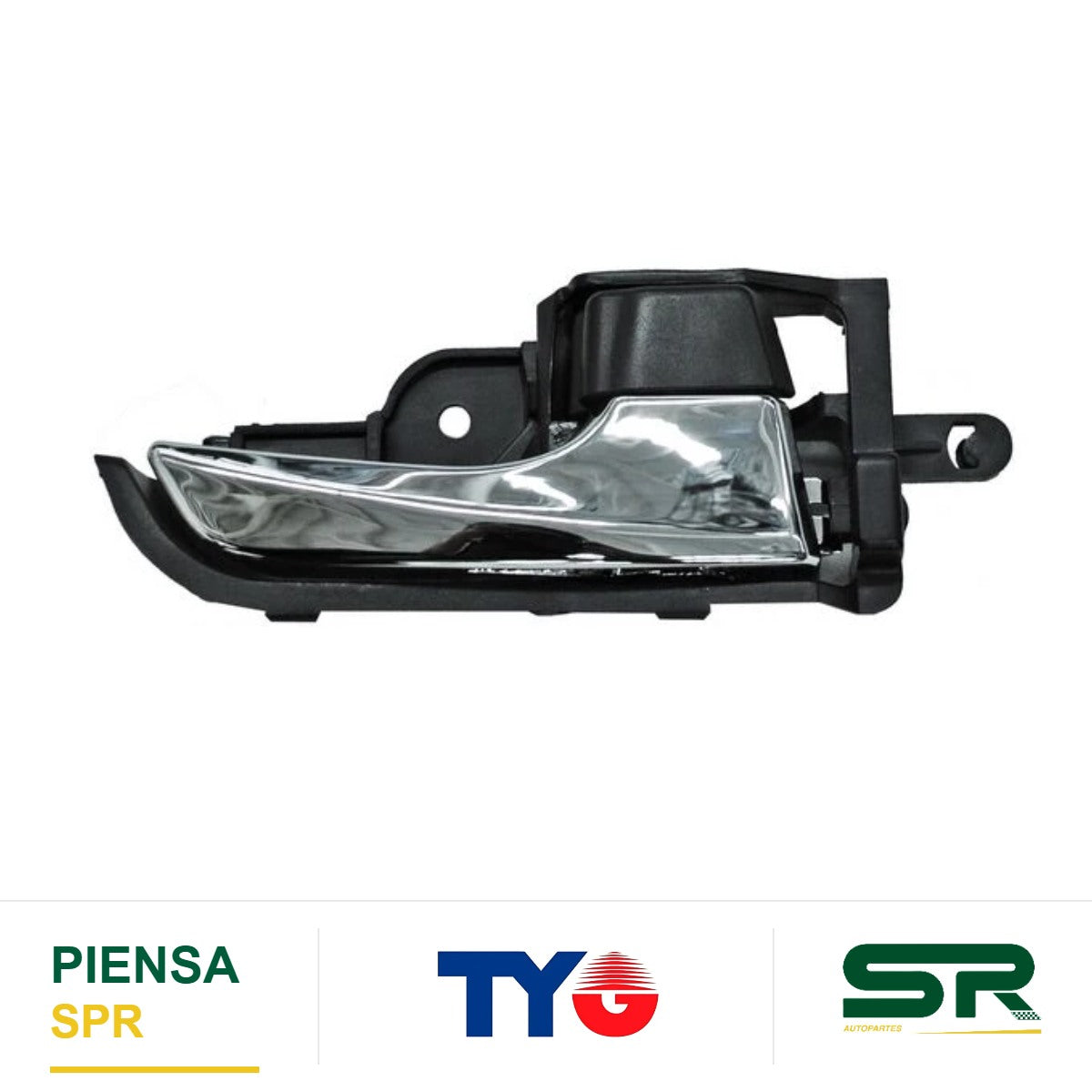 MANIJA INTERIOR DELANTERA DERECHA NEGRA CROMADA TOYOTA AVANZA 2012-2021 / / TRAS TYG