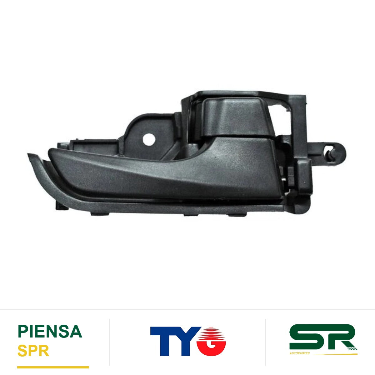 MANIJA INTERIOR DELANTERA DERECHA NEGRA PLÁSTICO TOYOTA AVANZA 2012-2021 / TRAS TYG