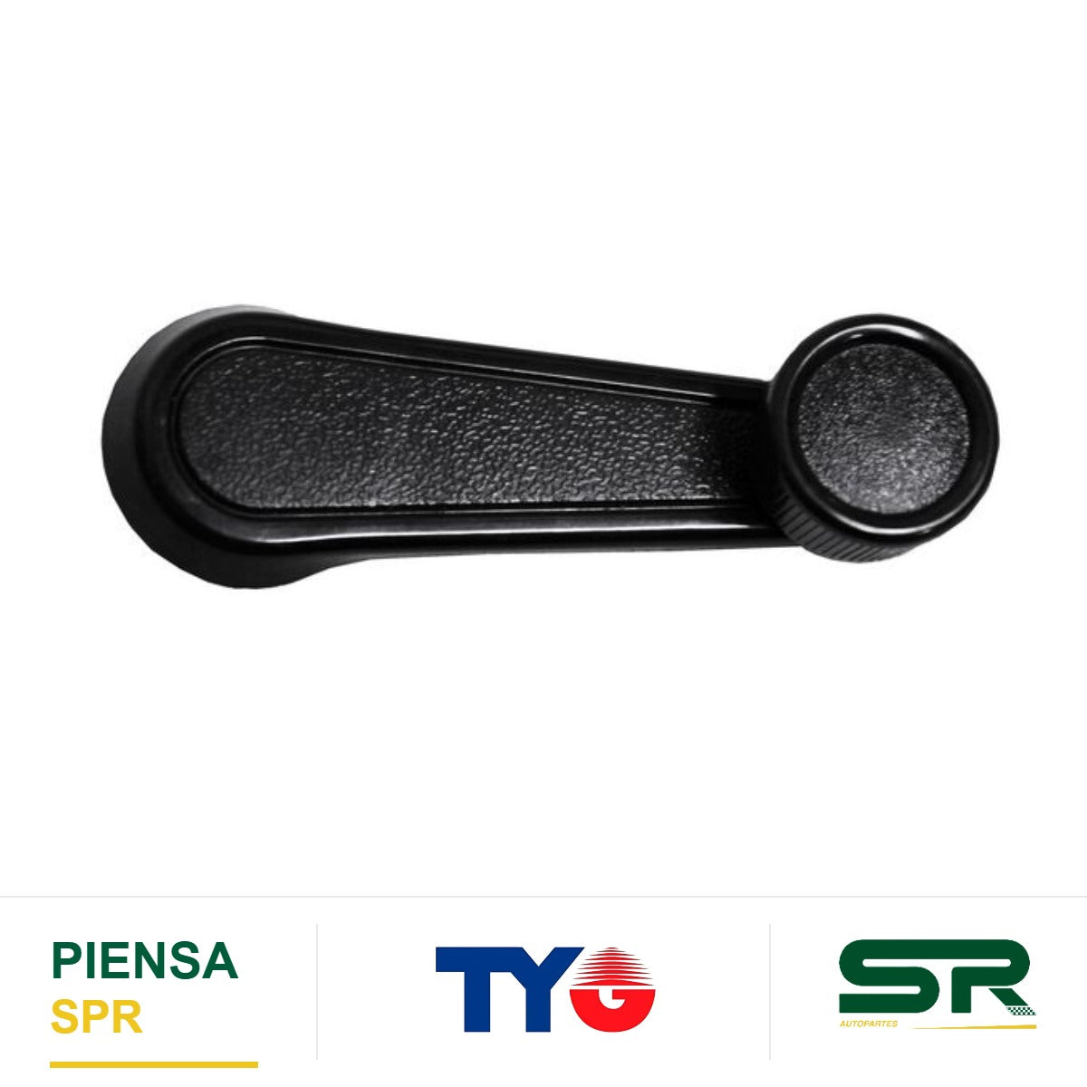 MANIJA ELEVADOR CRISTAL ELEVADOR DE CRISTAL PLÁSTICO TOYOTA PICKUP 1979-1995 NEGRO C / BASE TYG