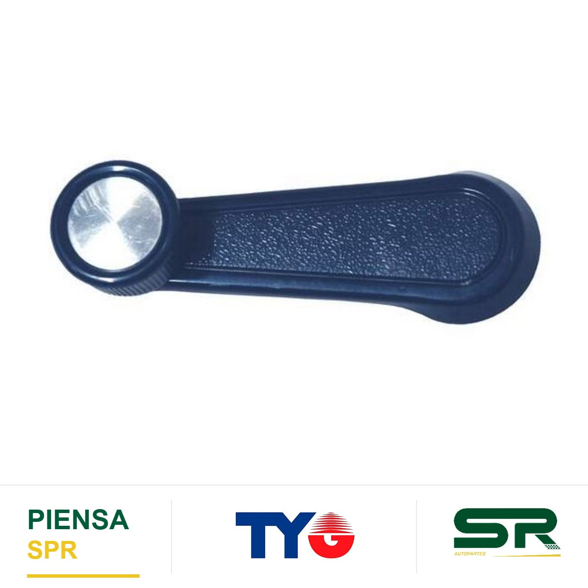 MANIJA ELEVADOR CRISTAL ELEVADOR DE CRISTAL CROMADA PLÁSTICO TOYOTA PICKUP 1978-1995 AZUL C TYG