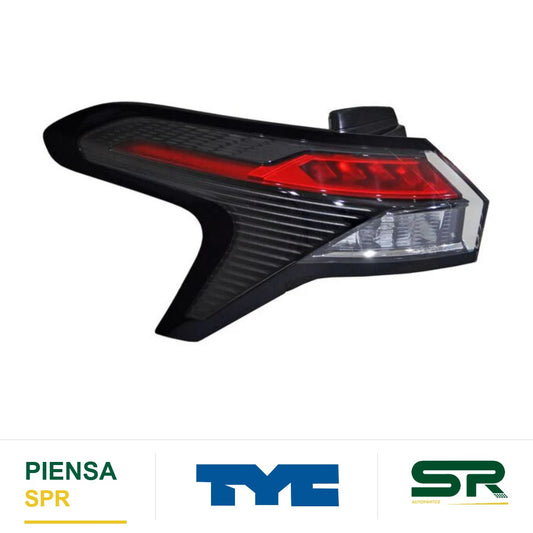 CALAVERA IZQUIERDA LED NEGRO CHEVROLET FILO GROOVE 2022-2025 TYC