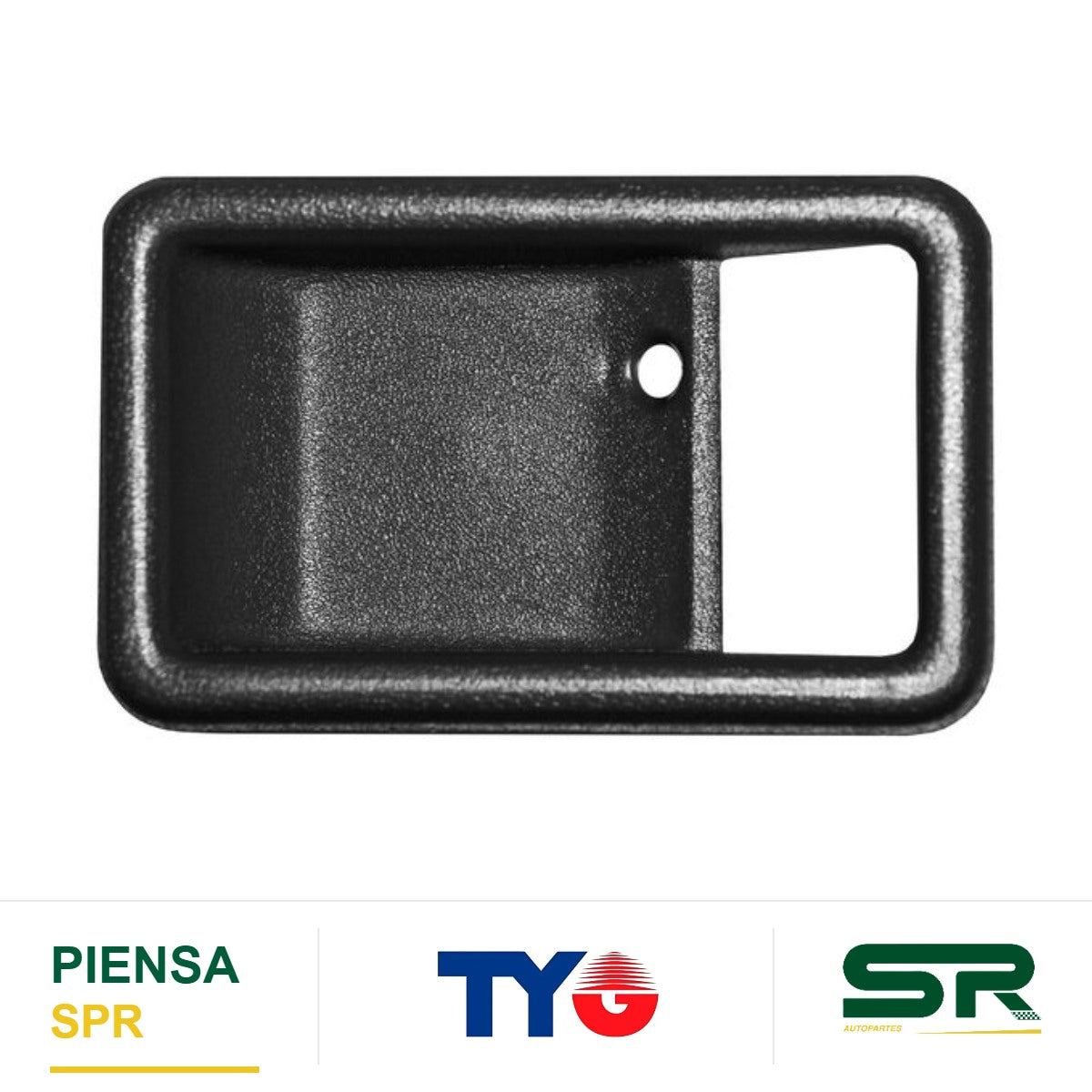 MANIJA INTERIOR NEGRA PLÁSTICO NISSAN TSURU I / II 1984-1991 BISEL AMBOS LADOS TYG