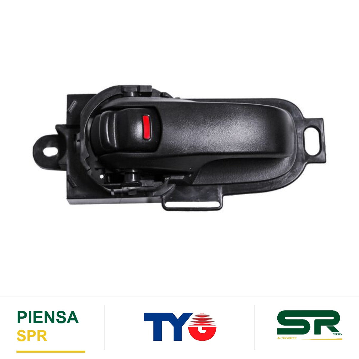 MANIJA INTERIOR DELANTERA IZQUIERDA NEGRA PLÁSTICO NISSAN TIIDA 2007-2018 / TRAS TYG