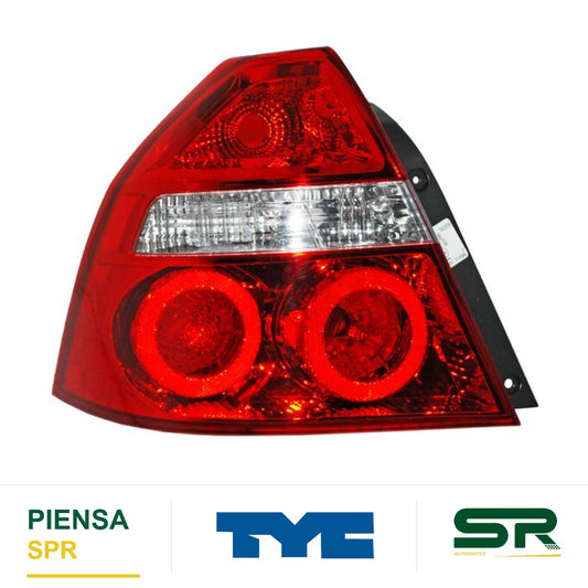 CALAVERA IZQUIERDA SIN ARNÉS CHEVROLET AVEO 2012-2017 TYC