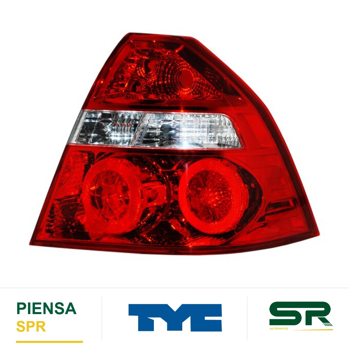 CALAVERA DERECHA SIN ARNÉS CHEVROLET AVEO 2012-2017 TYC