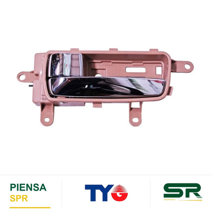 MANIJA INTERIOR DELANTERA IZQUIERDA CROMADA BEIGE PLÁSTICO NISSAN SENTRA 2007-2012 / / TRAS TYG