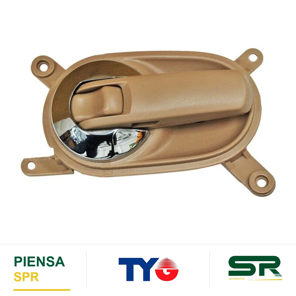 MANIJA INTERIOR DELANTERA IZQUIERDA BEIGE PLÁSTICO NISSAN QUEST 2007-2009 TYG