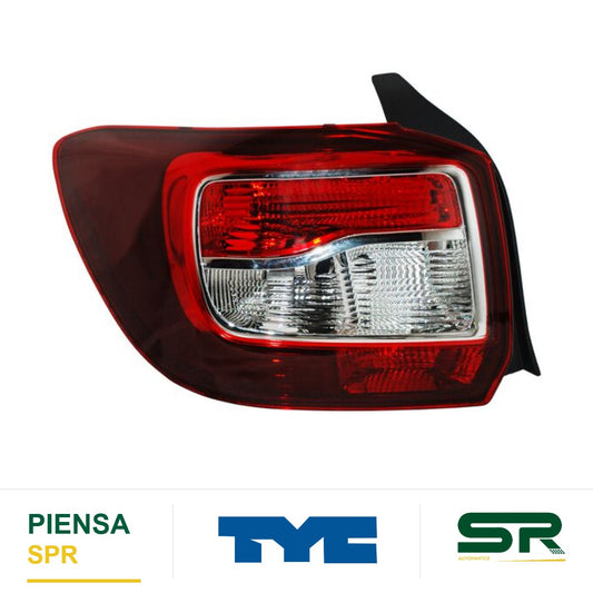 CALAVERA IZQUIERDA SIN ARNÉS OSCURA RENAULT LOGAN 2016-2019 TYC