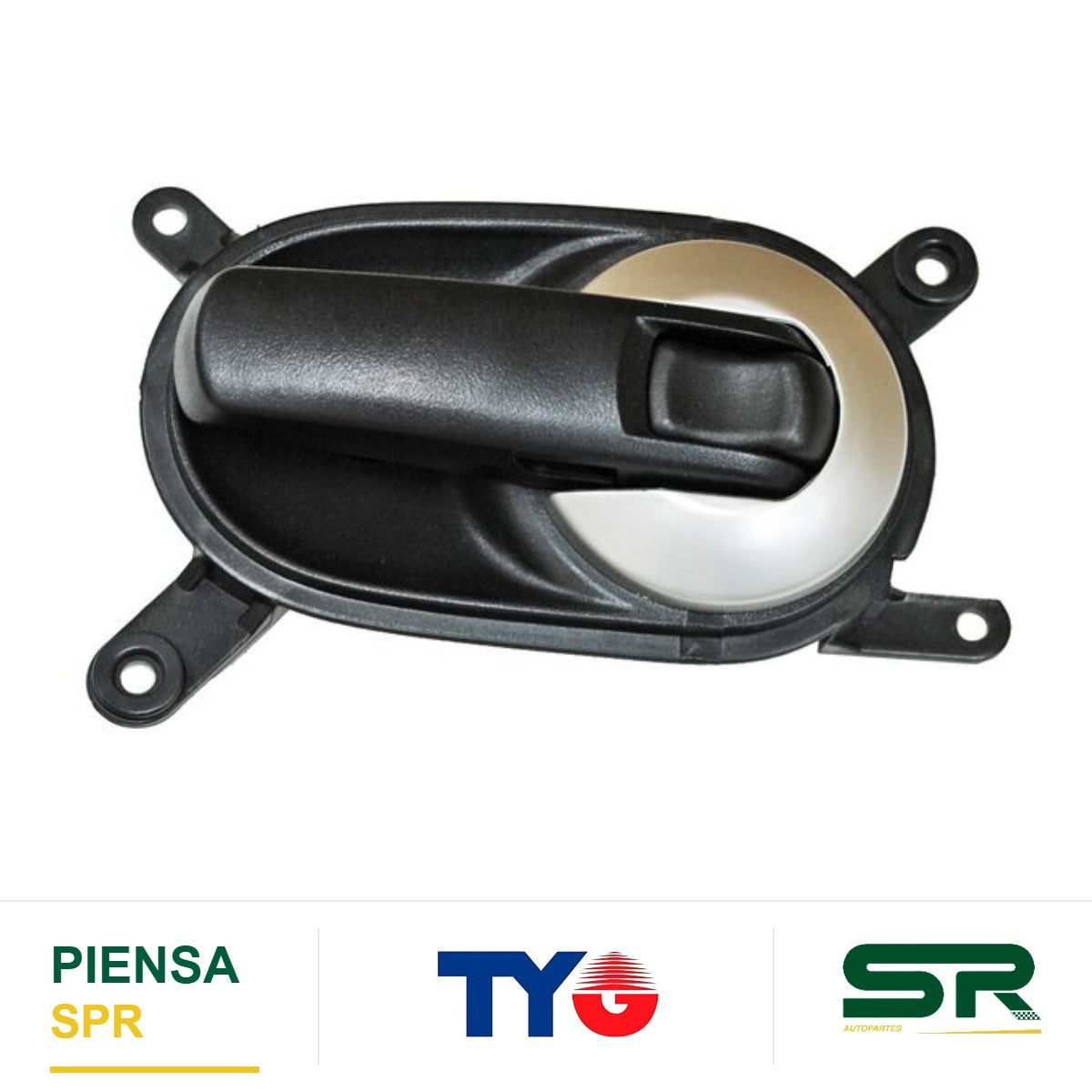 MANIJA INTERIOR DELANTERA DERECHA NEGRA PLÁSTICO NISSAN QUEST 2004-2006 TYG
