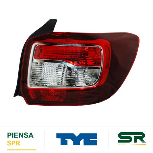 CALAVERA DERECHA SIN ARNÉS OSCURA RENAULT LOGAN 2016-2019 TYC