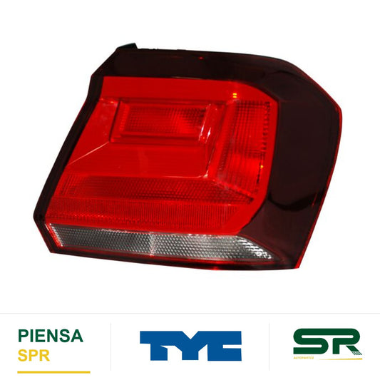CALAVERA DERECHA 5 PUERTAS SIN ARNÉS OSCURA VOLKSWAGEN GOL 2017-2021 TYC