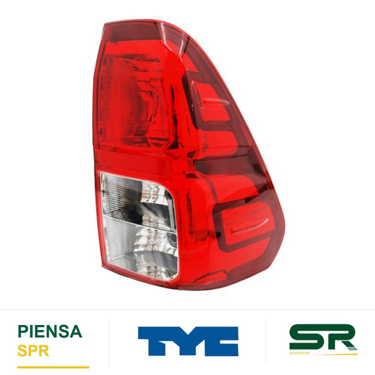 CALAVERA DERECHA CON ARNÉS CLARA TOYOTA HILUX 2016-2025 TYC