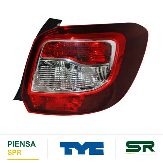 CALAVERA DERECHA SIN ARNÉS OSCURA RENAULT SANDERO/ STEPWAY 2016-2019 TYC