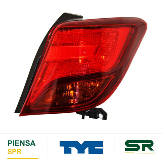 CALAVERA DERECHA 5 PUERTAS SIN ARNÉS TOYOTA YARIS 2015-2016 TYC