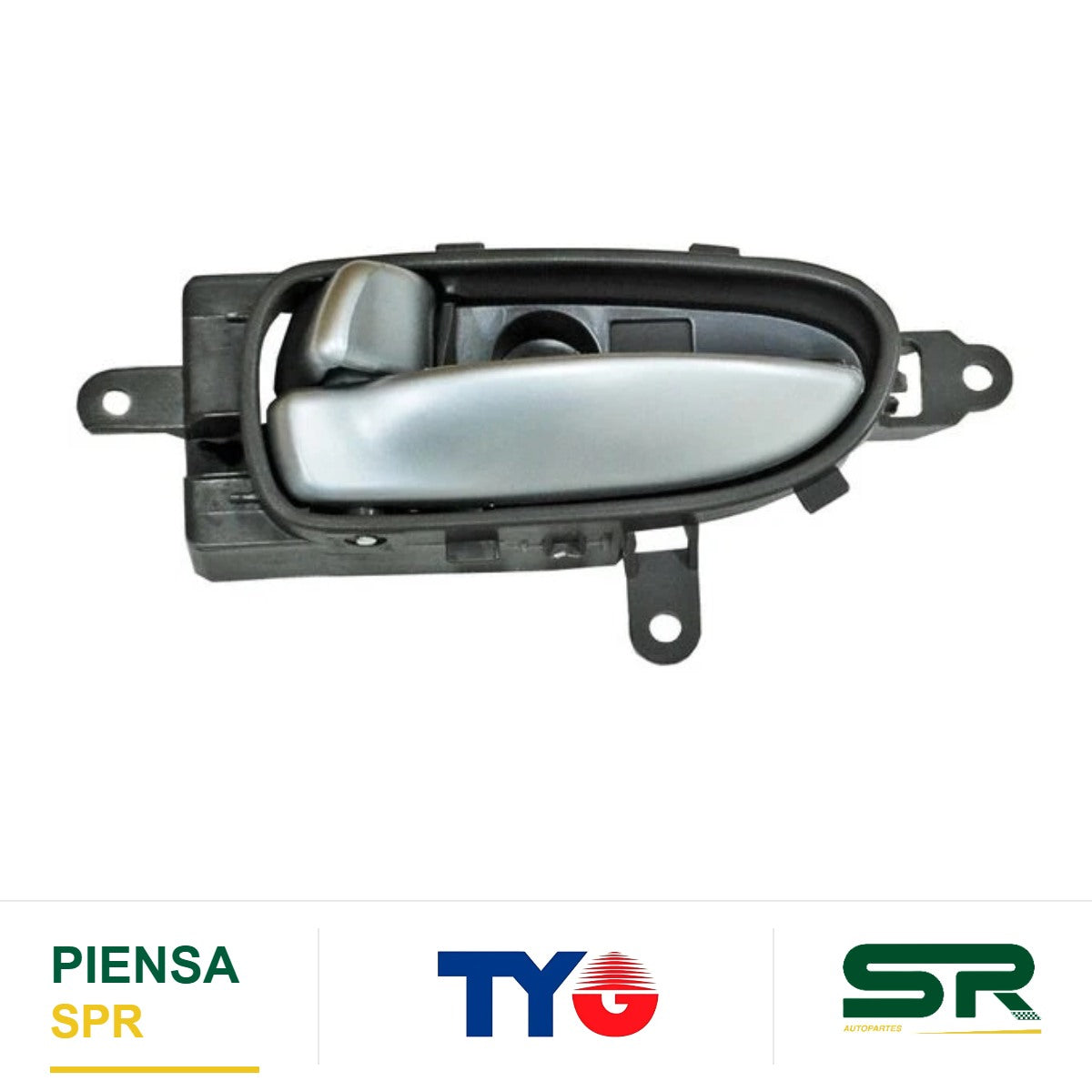 MANIJA INTERIOR DELANTERA IZQUIERDA GRIS PLATA PLÁSTICO NISSAN MAXIMA 2009-2014 / TRAS TYG