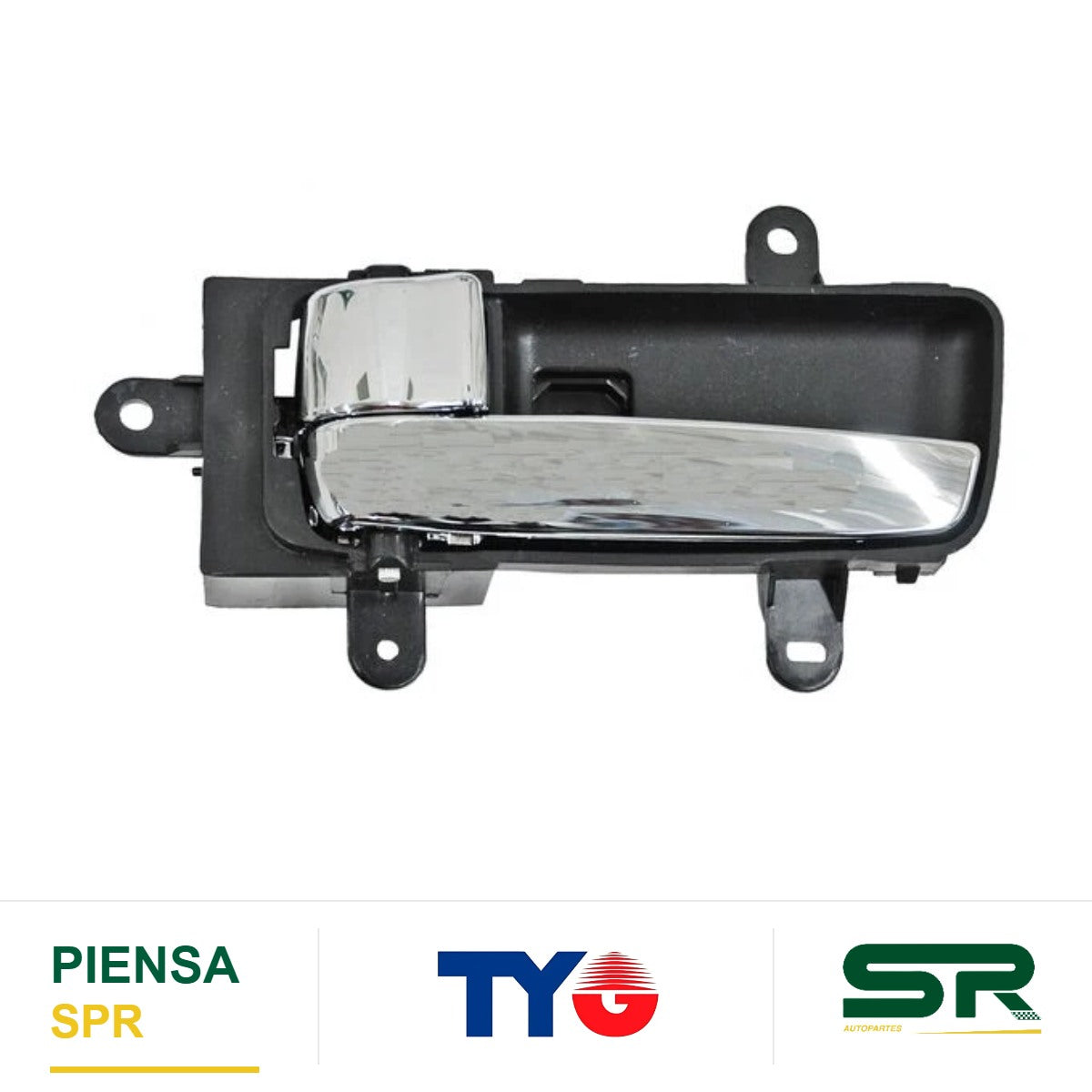 MANIJA INTERIOR DELANTERA IZQUIERDA NEGRA CROMADA PLÁSTICO NISSAN MAXIMA 2006-2008 / / TRAS TYG