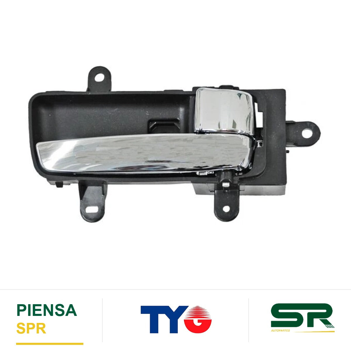 MANIJA INTERIOR DELANTERA DERECHA NEGRA CROMADA PLÁSTICO NISSAN MAXIMA 2006-2008 / / TRAS TYG