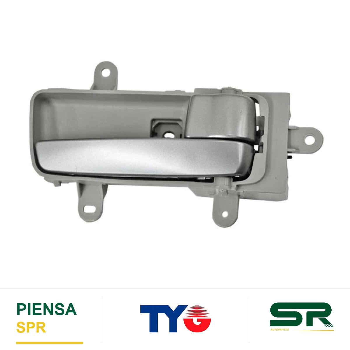 MANIJA INTERIOR DELANTERA DERECHA GRIS PLATA PLÁSTICO NISSAN MAXIMA 2004-2005 / / TRAS TYG