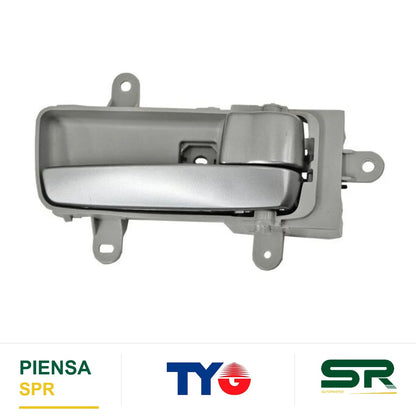 MANIJA INTERIOR DELANTERA DERECHA GRIS PLATA PLÁSTICO NISSAN MAXIMA 2004-2005 / / TRAS TYG