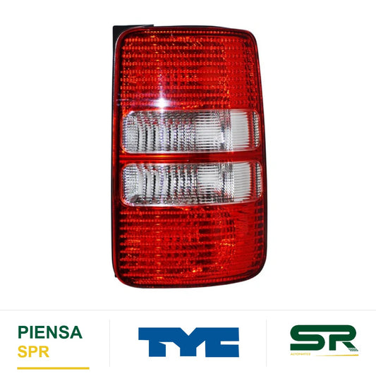 CALAVERA DERECHA SIN ARNÉS VOLKSWAGEN UNA PTA CADDY 2014-2015 TYC