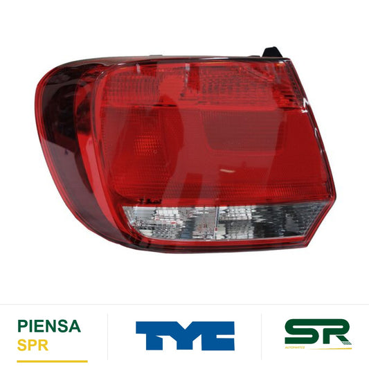 CALAVERA IZQUIERDA 5 PUERTAS SIN ARNÉS OSCURA VOLKSWAGEN GOL 2013-2016 TYC