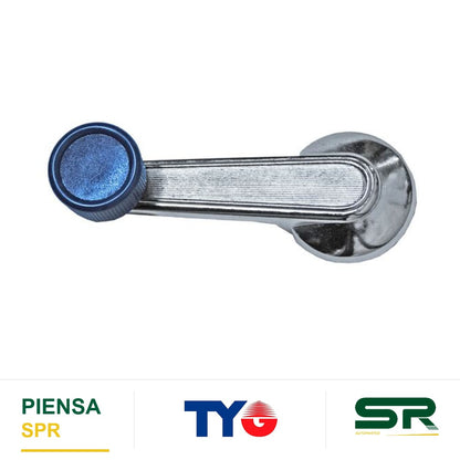 MANIJA ELEVADOR CRISTAL ELEVADOR DE CRISTAL METAL NISSAN PICKUP 720 1981-1993 AZUL TYG