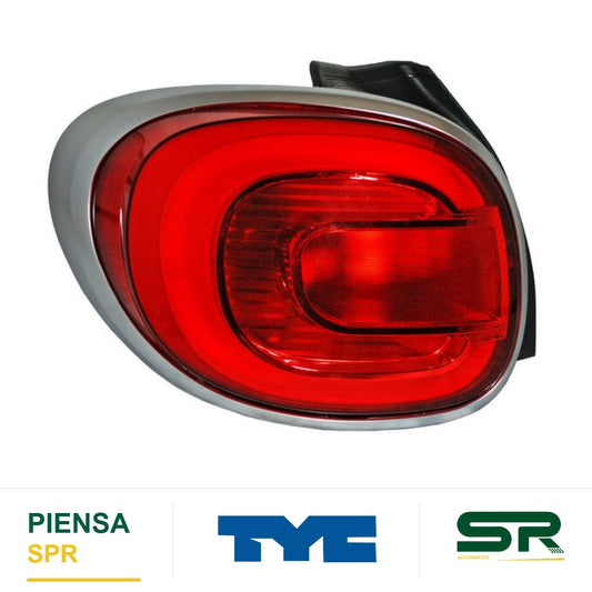 CALAVERA IZQUIERDA SIN ARNÉS FIAT FILO PLATA RVR 2015-2018 TYC
