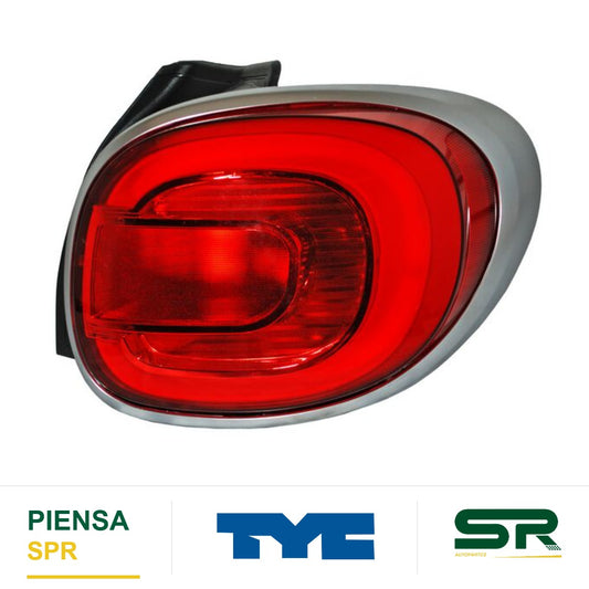 CALAVERA DERECHA SIN ARNÉS FIAT FILO PLATA RVR 2015-2018 TYC