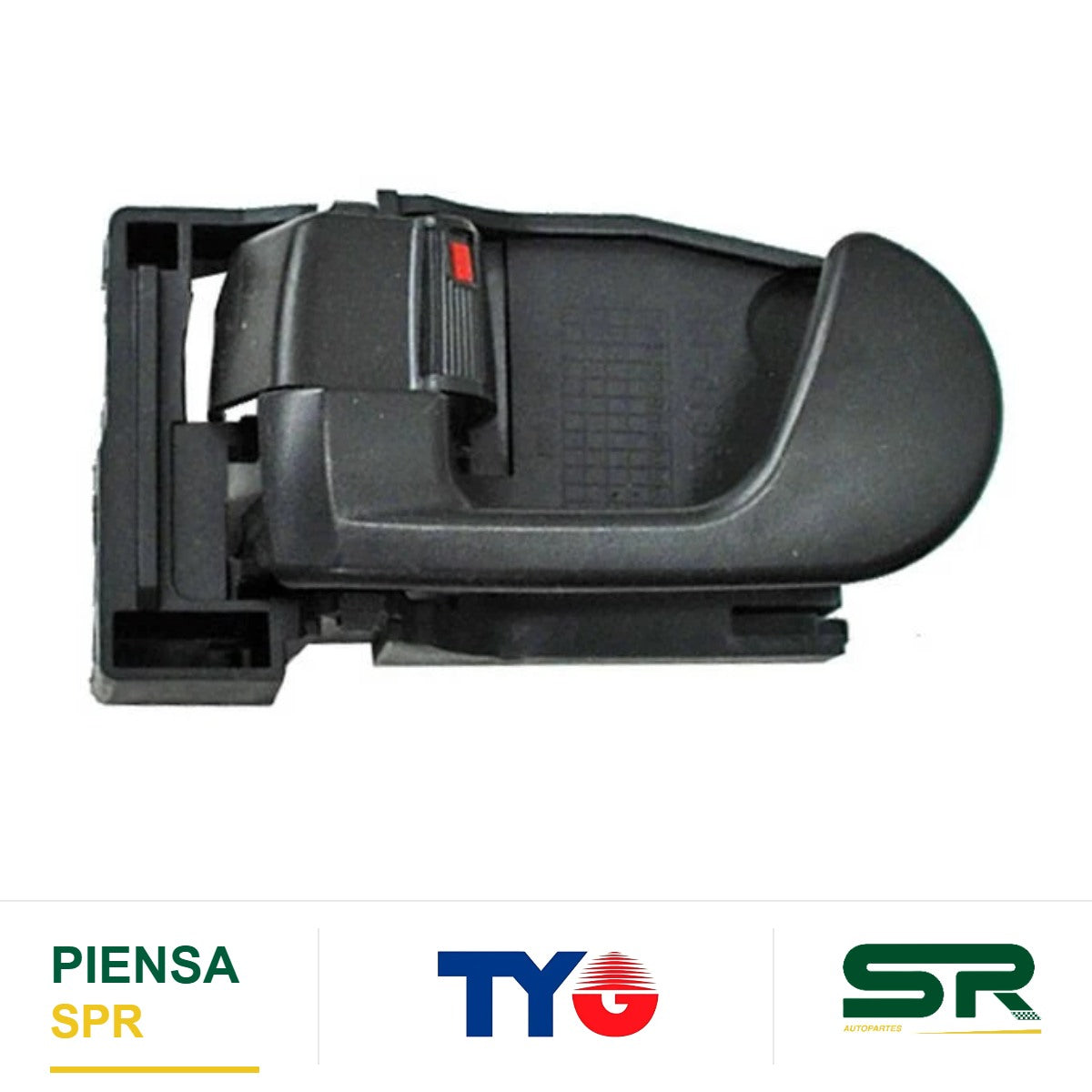MANIJA INTERIOR DELANTERA IZQUIERDA NEGRA PLÁSTICO MITSUBISHI GALANT 2004-2010 / MONTERO 2007-2015 / TRAS TYG