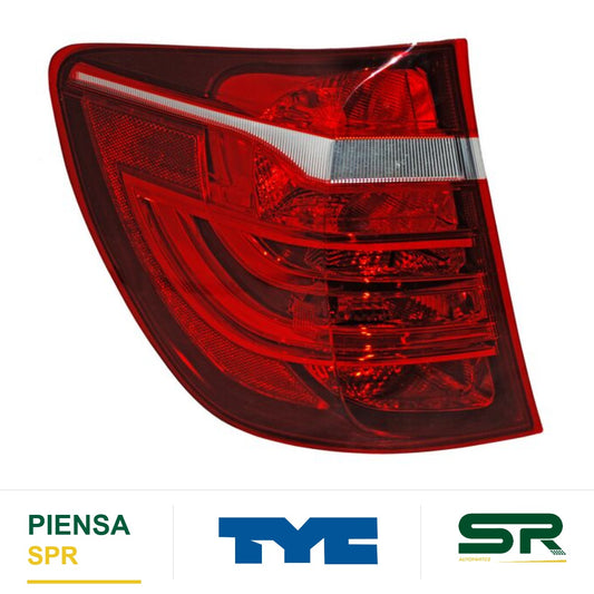 CALAVERA IZQUIERDA CON ARNÉS ROJO/BLANCO BMW X3 2011-2017 TYC