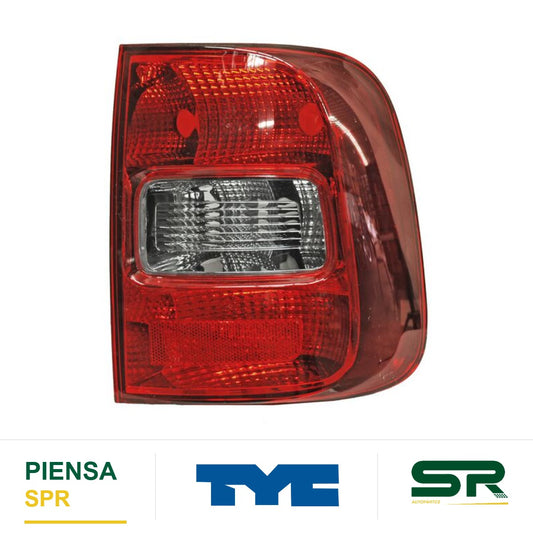 CALAVERA DERECHA SIN ARNÉS OSCURA VOLKSWAGEN SAVEIRO 2010-2016 TYC