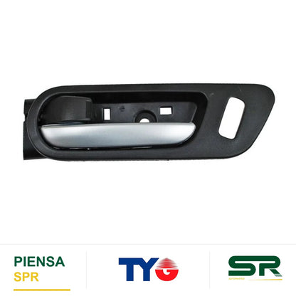 MANIJA INTERIOR DELANTERA IZQUIERDA NEGRA PLATA PLÁSTICO MAZDA CX-9 2007-2015 TYG