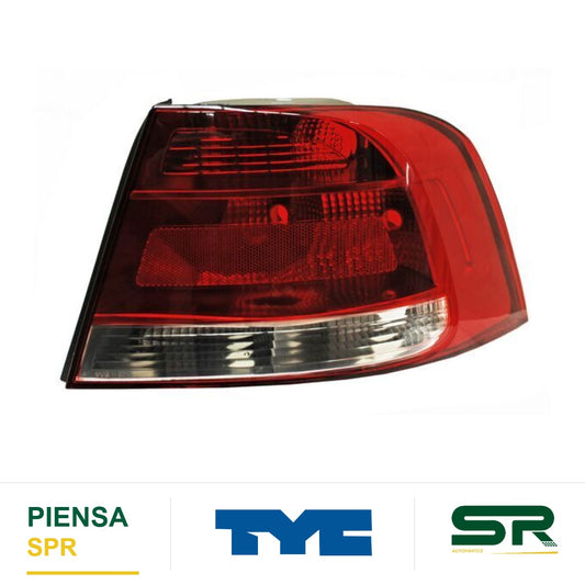 CALAVERA DERECHA 4 PUERTAS SIN ARNÉS CLARA VOLKSWAGEN GOL 2008-2012 TYC