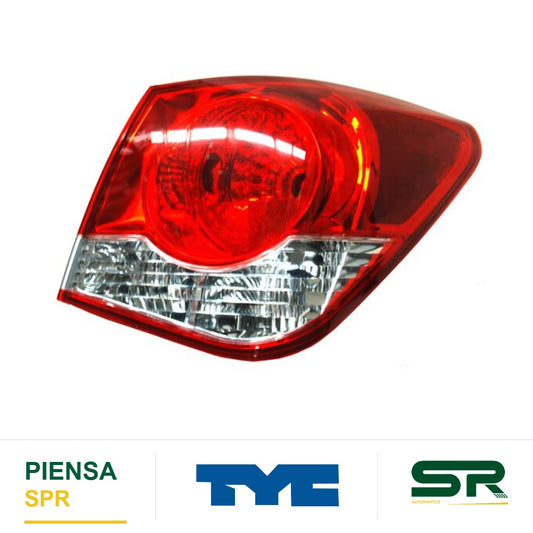 CALAVERA DERECHA SIN ARNÉS CHEVROLET CRUZE 2010-2015 TYC