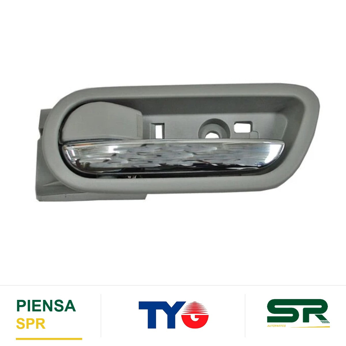 MANIJA INTERIOR TRASERA IZQUIERDA CROMADA GRIS PLÁSTICO MAZDA 6 2009-2013 TYG