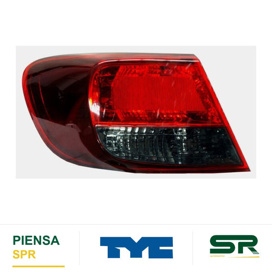 CALAVERA IZQUIERDA 5 PUERTAS SIN ARNÉS OSCURA VOLKSWAGEN GOL 2008-2012 TYC